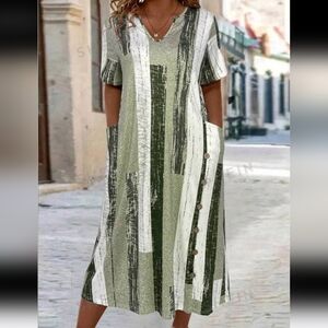 Plus Size Cute Long Dress